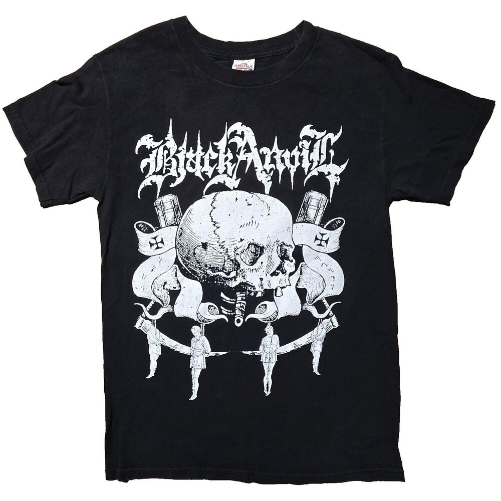 Black Anvil Band Shirt Black S Retro 2014 MMXIV Tour Until The End Double Sided